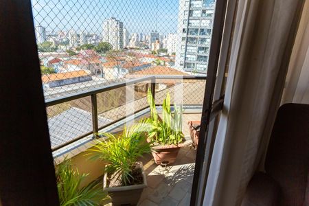 Varanda da Sala de apartamento à venda com 3 quartos, 113m² em Vila Dom Pedro I, São Paulo