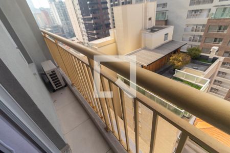 Varanda de kitnet/studio à venda com 1 quarto, 29m² em Jardim Paulista, São Paulo