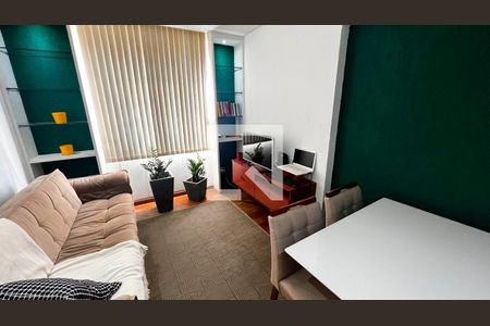 Sala de apartamento à venda com 2 quartos, 60m² em Cidade Nova, Belo Horizonte
