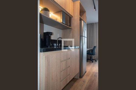 Studio à venda com 28m², 1 quarto e sem vagaCozinha