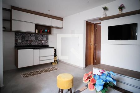 Sala/Cozinha de apartamento à venda com 1 quarto, 37m² em Jardim Nordeste, São Paulo