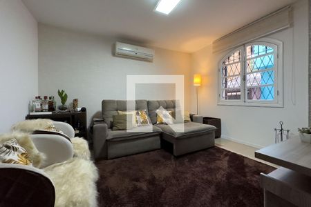 Sala de casa de condomínio à venda com 3 quartos, 147m² em Cristal, Porto Alegre