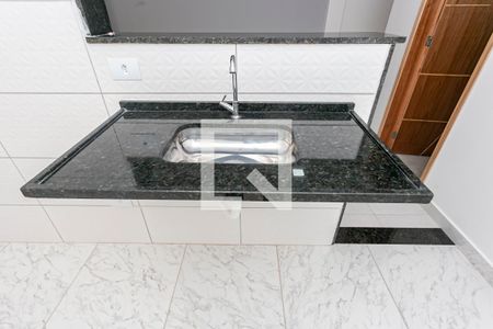 Cozinha de casa para alugar com 1 quarto, 34m² em Sacoma, São Paulo
