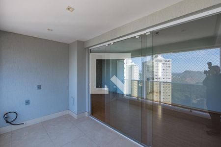 Varanda da Sala de apartamento para alugar com 3 quartos, 84m² em Vila da Serra, Nova Lima