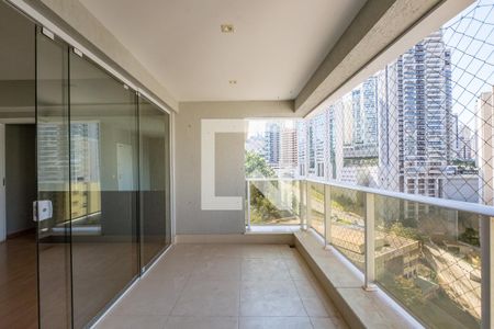 Varanda da Sala de apartamento para alugar com 3 quartos, 84m² em Vila da Serra, Nova Lima