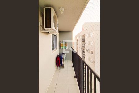 varanda de apartamento à venda com 1 quarto, 45m² em Scharlau, São Leopoldo