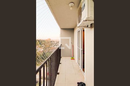 varanda de apartamento à venda com 1 quarto, 45m² em Scharlau, São Leopoldo