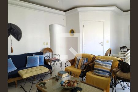 Sala de apartamento para alugar com 3 quartos, 180m² em Balneario Guarujá, Guarujá