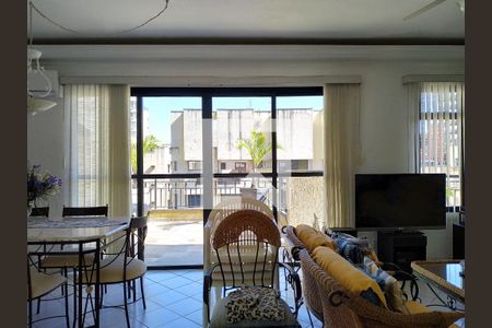 Sala de apartamento para alugar com 3 quartos, 180m² em Balneario Guarujá, Guarujá