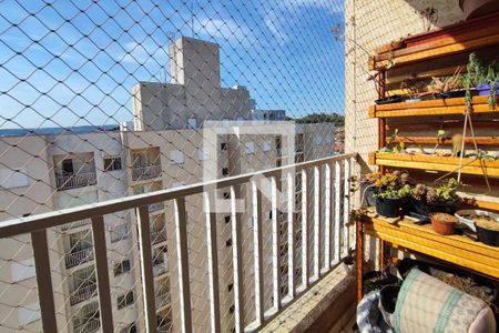 Varanda da Sala de apartamento à venda com 2 quartos, 49m² em Jardim Estoril, Campinas