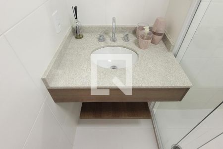 Banheiro de kitnet/studio à venda com 1 quarto, 22m² em Vila Mariana, São Paulo