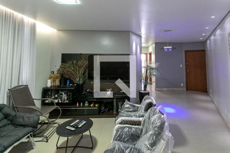 Sala de apartamento para alugar com 3 quartos, 115m² em Dona Clara, Belo Horizonte