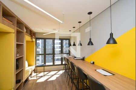 Apartamento para alugar com 26m², 1 quarto e sem vaga Apartamento para alugar com 26m², 1 quarto e sem vagaÁrea Comum - Coworking