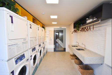 Apartamento para alugar com 26m², 1 quarto e sem vaga Apartamento para alugar com 26m², 1 quarto e sem vagaLavanderia