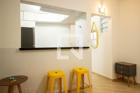Sala de apartamento para alugar com 1 quarto, 45m² em Sé, São Paulo