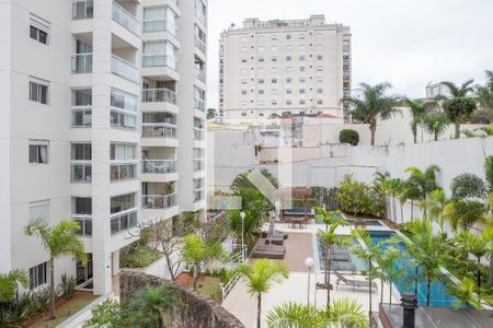 Vista da Varanda Gourmet de apartamento à venda com 1 quarto, 78m² em Alto de Pinheiros, São Paulo