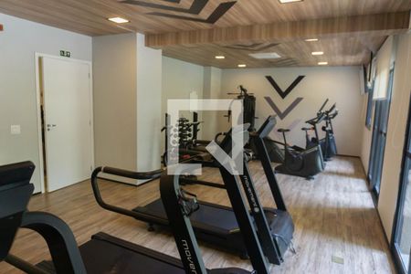 Studio à venda com 29m², 1 quarto e sem vaga Studio à venda com 29m², 1 quarto e sem vagaÁrea comum - Academia