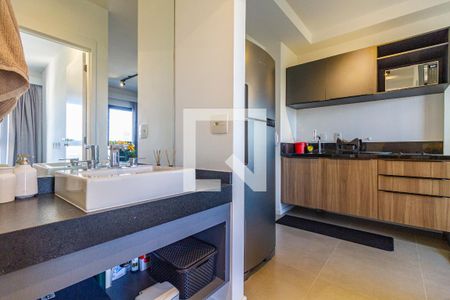 Apartamento à venda com 45m², 1 quarto e 1 vagaBanheiro