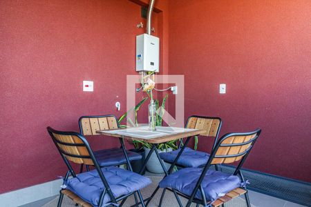 Apartamento à venda com 45m², 1 quarto e 1 vagaVaranda