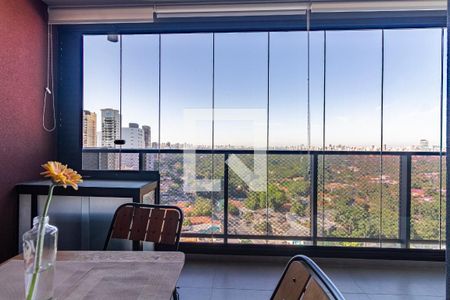 Apartamento à venda com 45m², 1 quarto e 1 vagaVaranda