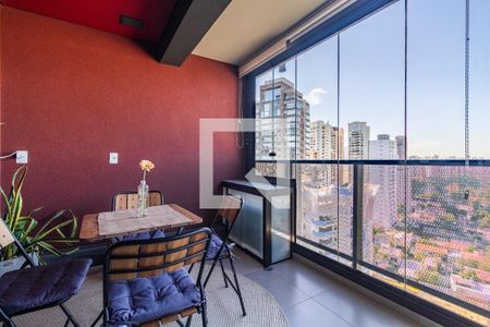 Apartamento à venda com 45m², 1 quarto e 1 vagaVaranda