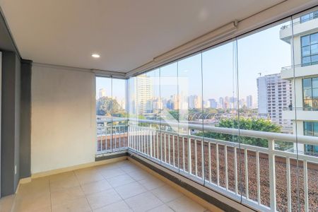 Varanda da Sala de apartamento para alugar com 2 quartos, 92m² em Cidade Monções, São Paulo