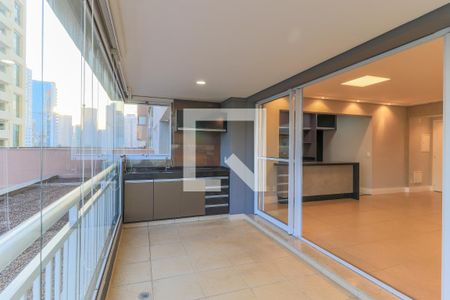 Varanda da Sala de apartamento para alugar com 2 quartos, 92m² em Cidade Monções, São Paulo