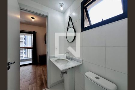 Studio para alugar com 26m², 0 quarto e sem vaga Studio para alugar com 26m², 0 quarto e sem vagaBanheiro