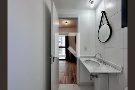 Studio para alugar com 26m², 0 quarto e sem vaga Studio para alugar com 26m², 0 quarto e sem vagaBanheiro