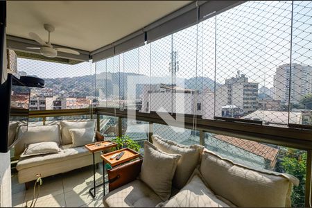 varanda da Sala  de apartamento à venda com 3 quartos, 154m² em Icaraí, Niterói