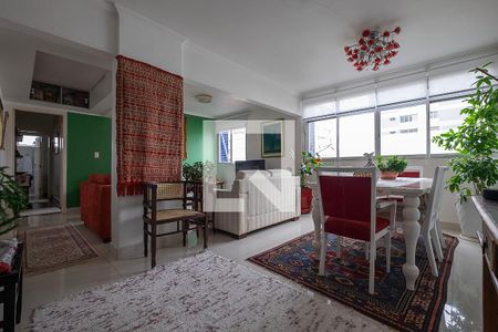Sala de apartamento à venda com 2 quartos, 100m² em Cerqueira César, São Paulo