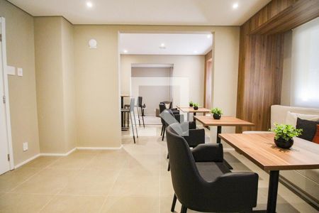 Apartamento para alugar com 28m², 1 quarto e sem vagaÁrea Comum- salão de festas