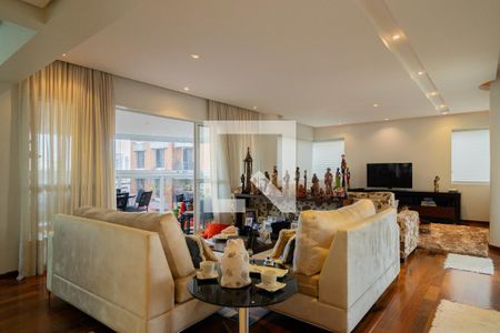 Sala de apartamento à venda com 4 quartos, 250m² em Vila Suzana, São Paulo