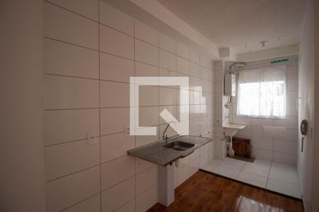 Cozinha e Área de Serviço de apartamento para alugar com 2 quartos, 42m² em Jardim Brasília (zona Leste), São Paulo