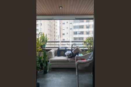 Varanda da Sala de apartamento para alugar com 3 quartos, 98m² em Santana, São Paulo