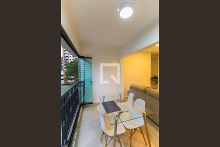 Varanda da Sala de apartamento para alugar com 1 quarto, 38m² em Vila Suzana, São Paulo
