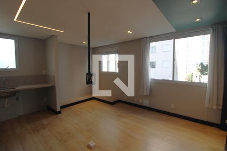 Sala de apartamento à venda com 1 quarto, 34m² em Jardim Taquaral, São Paulo