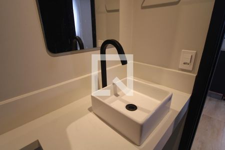 Pia do banheiro de apartamento à venda com 1 quarto, 34m² em Jardim Taquaral, São Paulo