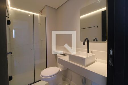 Banheiro de apartamento à venda com 1 quarto, 34m² em Jardim Taquaral, São Paulo