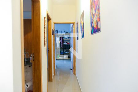 Corredor de apartamento à venda com 2 quartos, 64m² em Vila Curuçá, Santo André