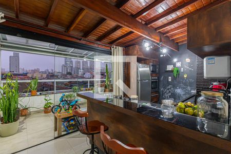 Apartamento à venda com 108m², 2 quartos e 2 vagasCozinha - Cobertura