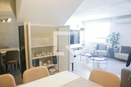 Detalhes - Sala de Jantar de casa de condomínio à venda com 3 quartos, 160m² em Vila Homero Thon, Santo André