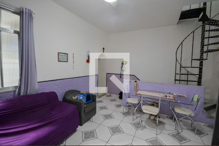 Sala de casa de condomínio à venda com 3 quartos, 105m² em Vila Isabel, Rio de Janeiro