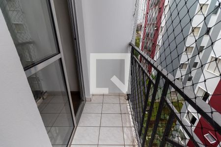 Varanda da Sala de apartamento à venda com 2 quartos, 53m² em Vila Carmosina, São Paulo