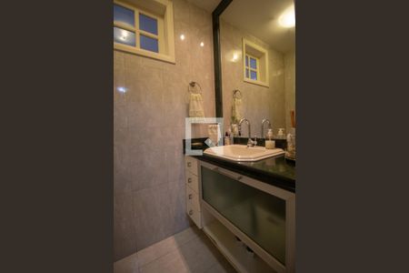 Lavabo de casa de condomínio à venda com 5 quartos, 610m² em Barra da Tijuca, Rio de Janeiro