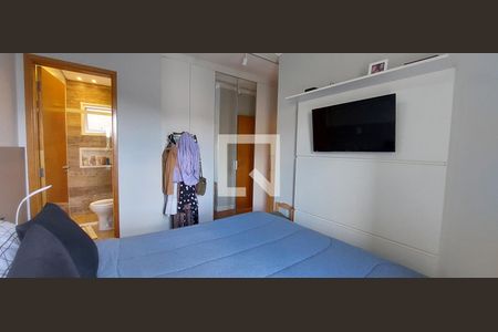 Quarto 1 suíte de apartamento à venda com 4 quartos, 150m² em Vila Pires, Santo André