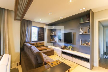 Sala de TV de apartamento à venda com 3 quartos, 193m² em Vila Andrade, São Paulo