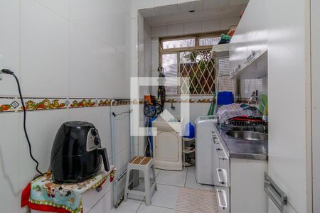 Cozinha de apartamento à venda com 1 quarto, 47m² em Menino Deus, Porto Alegre