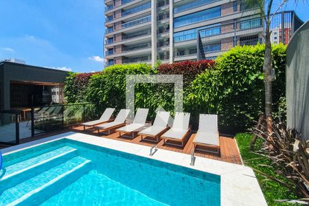 Studio para alugar com 25m², 1 quarto e sem vagaPiscina