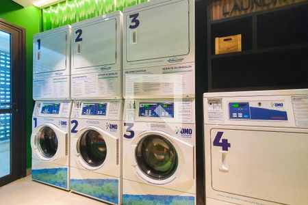 Studio para alugar com 25m², 1 quarto e sem vagaLavanderia